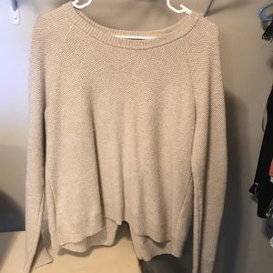 Beige Madewell sweater